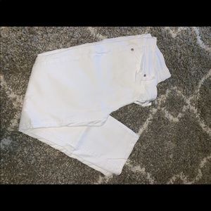 LOFT cuffed cropped jean